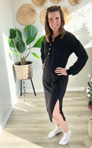 Black Long Sleeve Dress