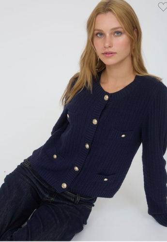 Navy Blue Sweater